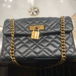 Cute small crossbody black bag